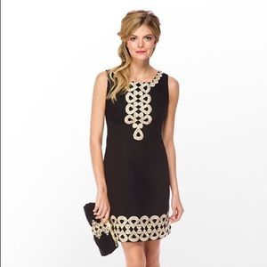 Lilly Pulitzer Adelson Shift Black in Dress NWOT